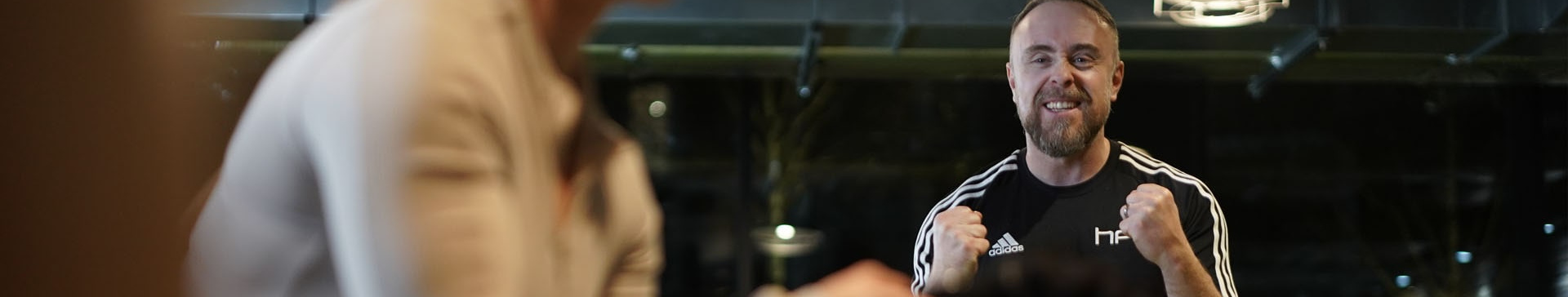 HFE Tutor delivering personal training course